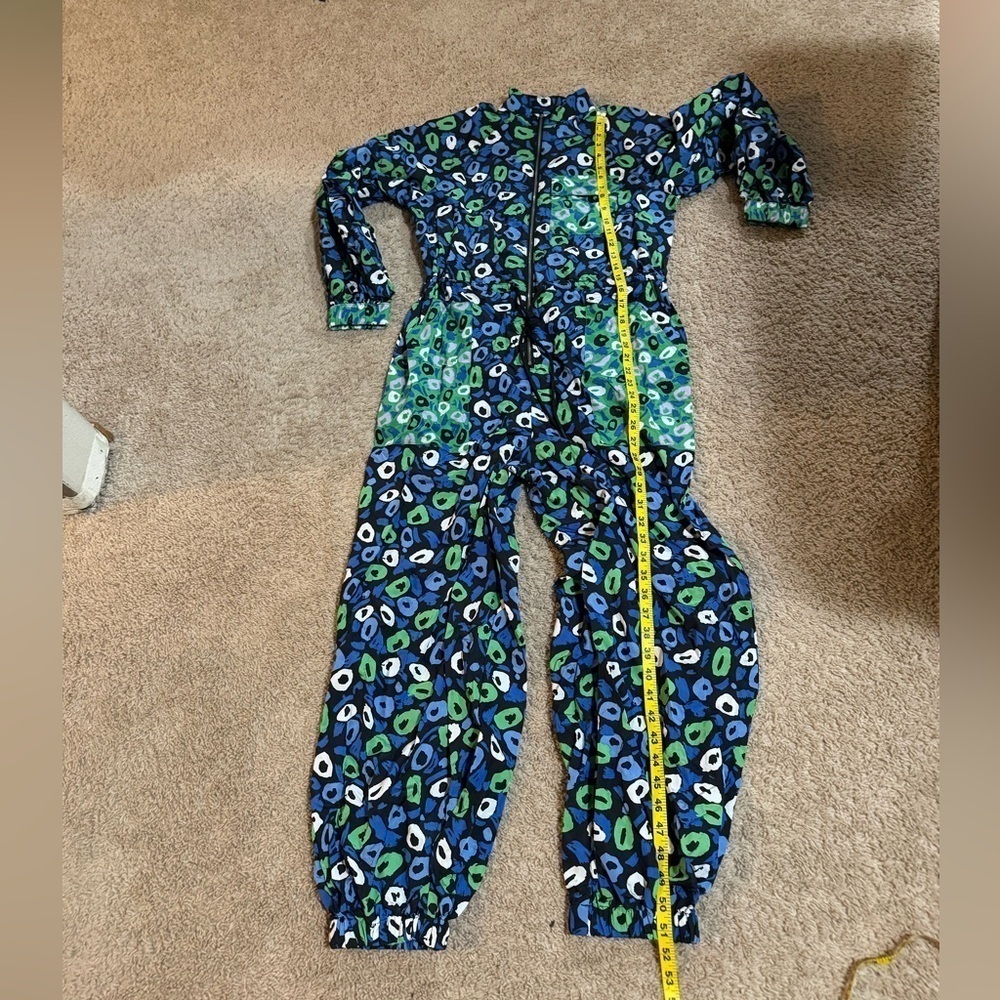 Diane von Furstenberg X Target Women's Nylon Jazz Green Sports Jumpsuit XS - Picture 10 of 14